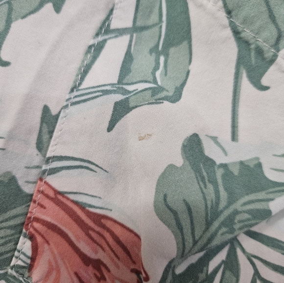 Mens croft & barrow big and tall floral button down shirt! - Picture 6 of 6